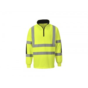 SWEAT M/FECH FITA REFLECT AMARELO ALTA VISIB B308